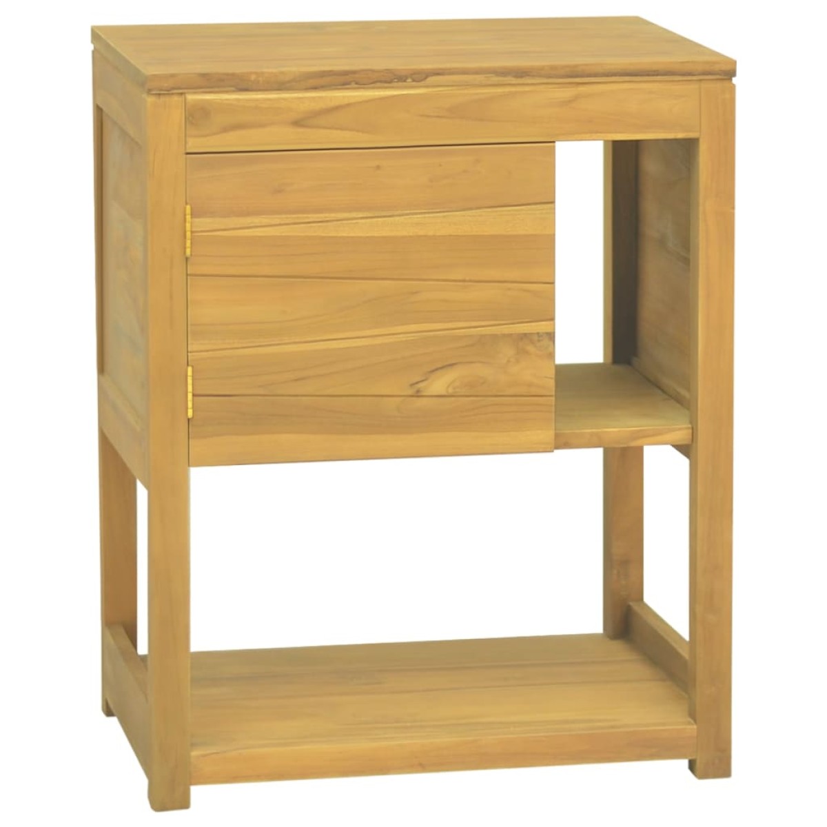 vidaXL Έπιπλο Μπάνιου 60x40x75 εκ. από Μασίφ Ξύλο Teak