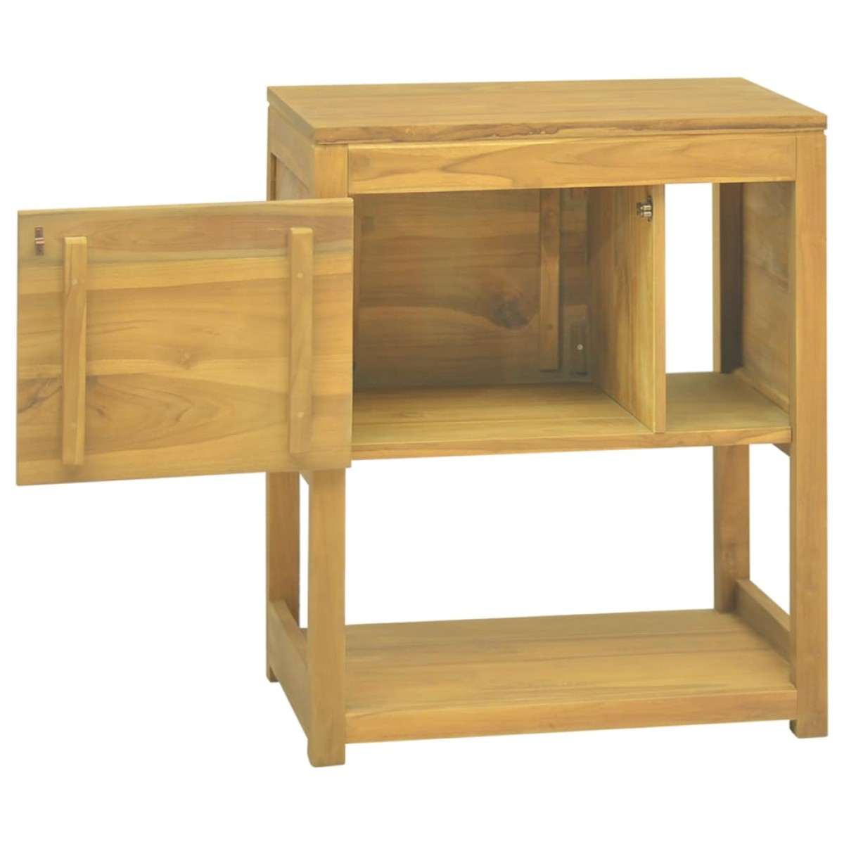 vidaXL Έπιπλο Μπάνιου 60x40x75 εκ. από Μασίφ Ξύλο Teak