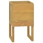 vidaXL Έπιπλο Μπάνιου 45x45x75 εκ. από Μασίφ Ξύλο Teak