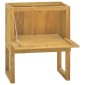 vidaXL Έπιπλο Μπάνιου 60 x 45 x 75 εκ. από Μασίφ Ξύλο Teak