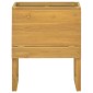 vidaXL Έπιπλο Μπάνιου 60 x 45 x 75 εκ. από Μασίφ Ξύλο Teak