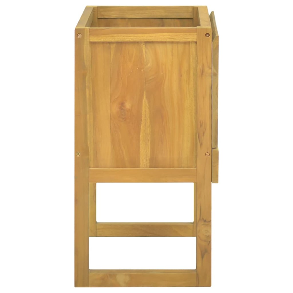 vidaXL Έπιπλο Μπάνιου 60 x 45 x 75 εκ. από Μασίφ Ξύλο Teak