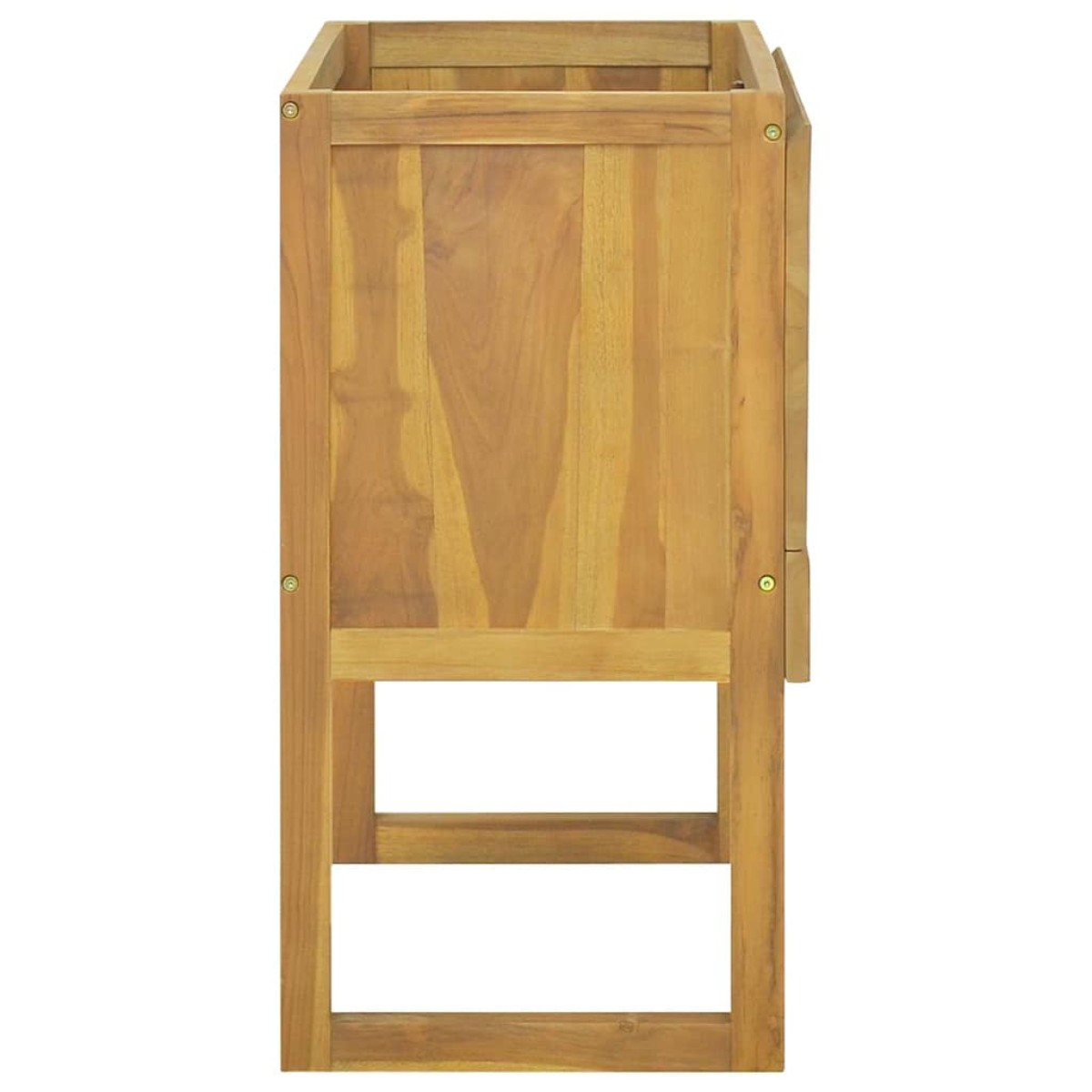 vidaXL Έπιπλο Μπάνιου 90 x 45 x 75 εκ. από Μασίφ Ξύλο Teak
