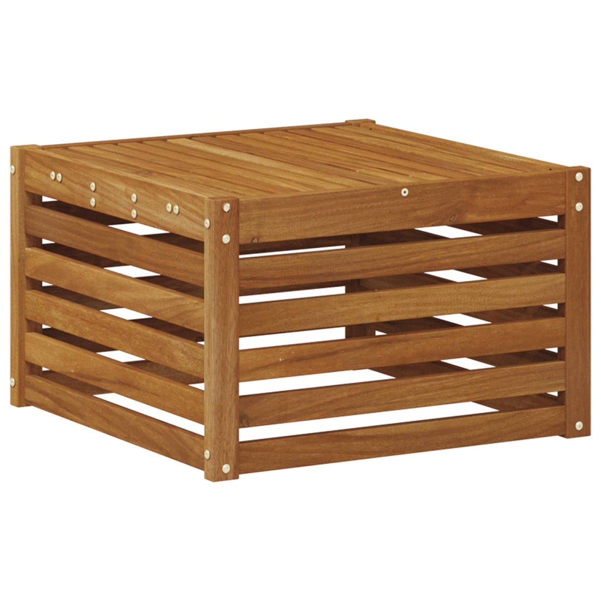 vidaXL Σειρά Καναπέ Εξωτερικού 6 τμχ. Φυσικό και Κρέμα