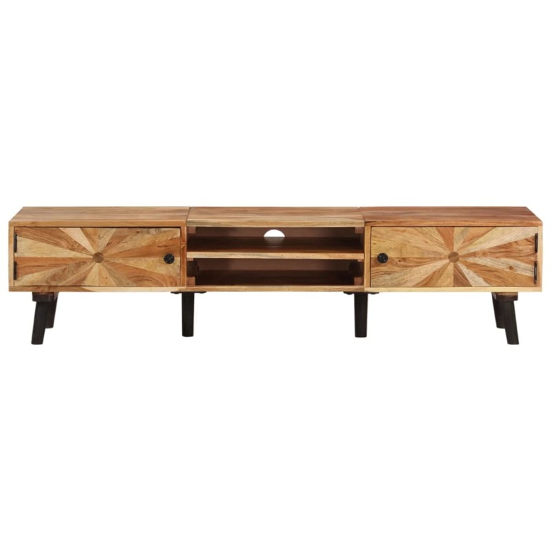 vidaXL Έπιπλο Τηλεόρασης 145 x 35 x 35 εκ. από Μασίφ Ξύλο Ακακίας