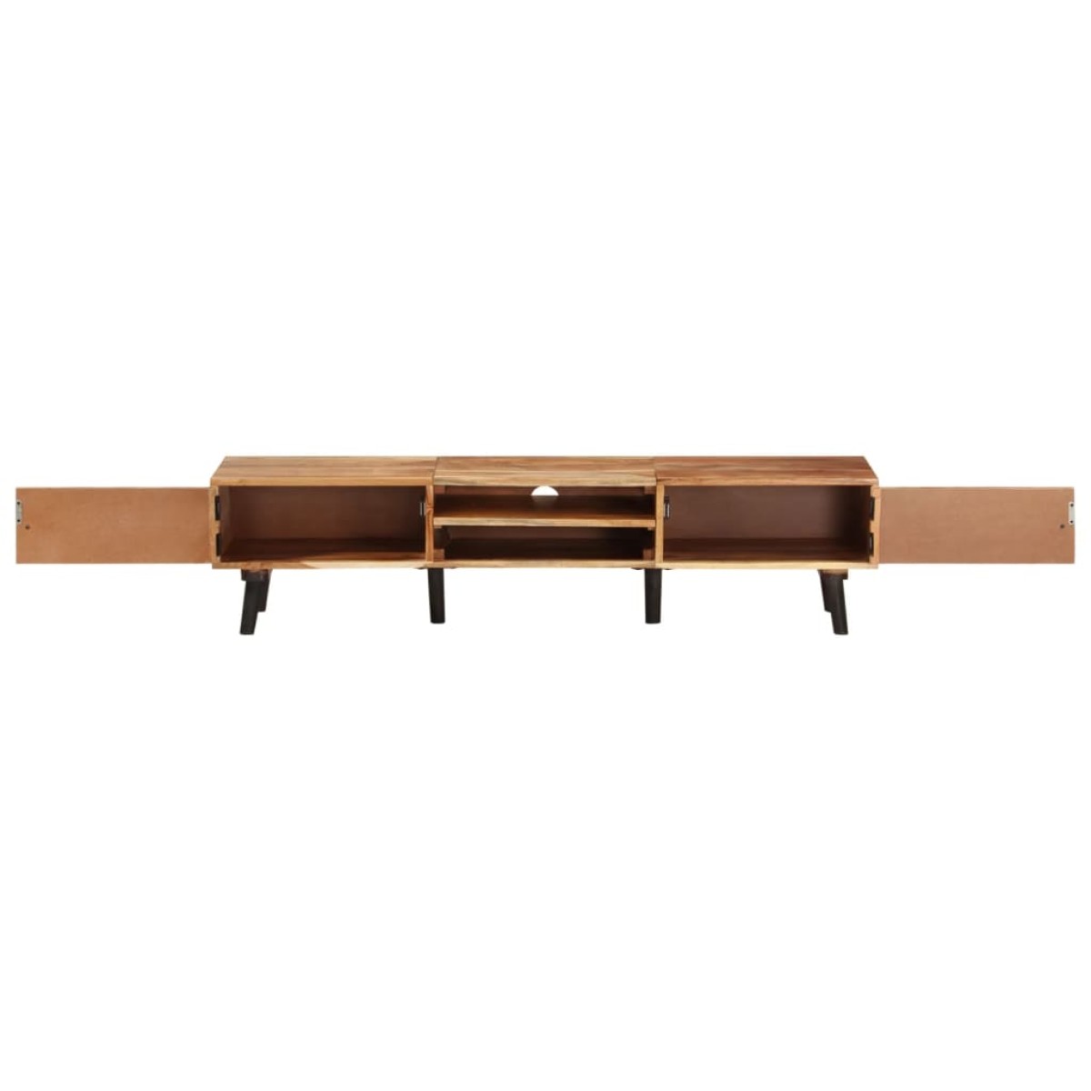 vidaXL Έπιπλο Τηλεόρασης 145 x 35 x 35 εκ. από Μασίφ Ξύλο Ακακίας