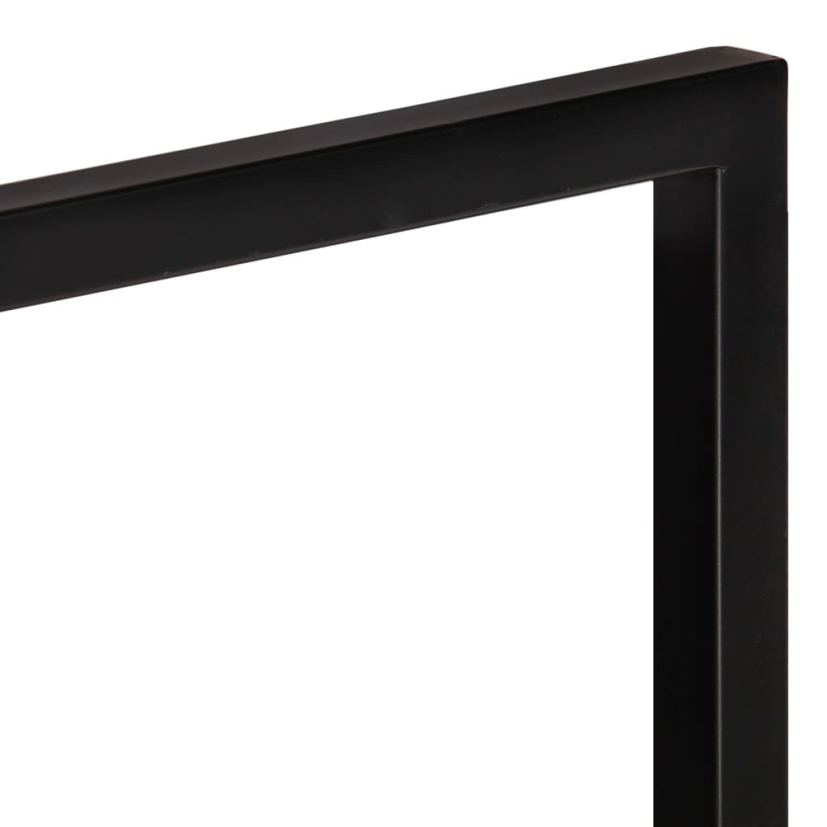 vidaXL Ράφια Τοίχου 2 τεμ. 100x24x35 εκ. Μασίφ Ξύλο Ακακίας & Ατσάλι