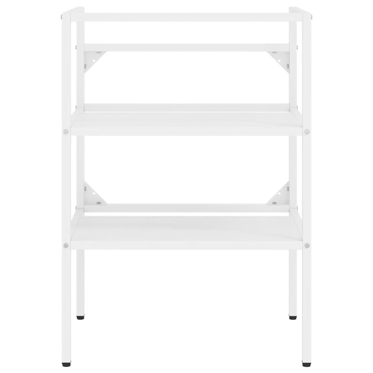 vidaXL Έπιπλο Μπάνιου Λευκό 59 x 38 x 83 εκ. Σιδερένιο