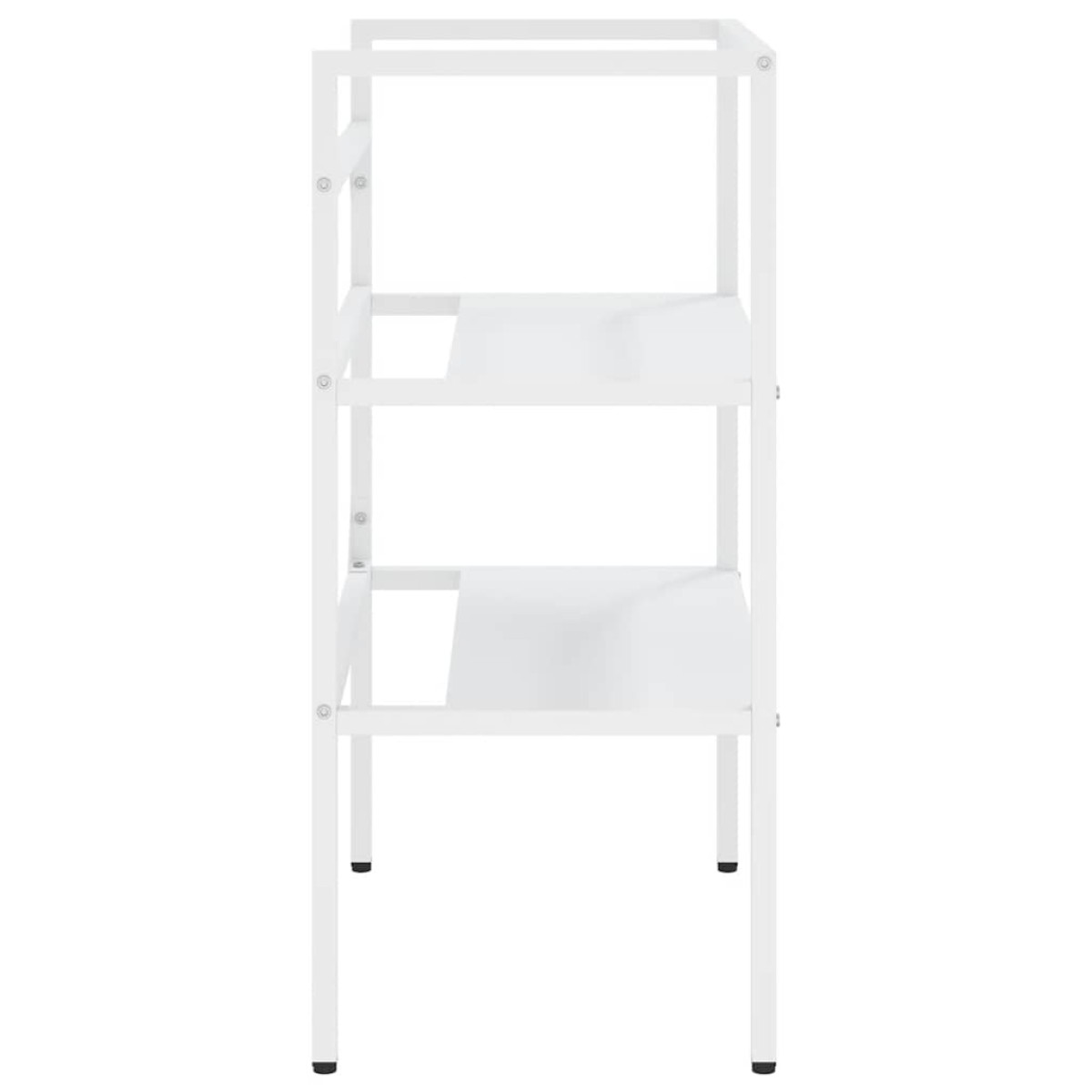 vidaXL Έπιπλο Μπάνιου Λευκό 59 x 38 x 83 εκ. Σιδερένιο