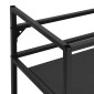 vidaXL Έπιπλο Μπάνιου Μαύρο 59 x 38 x 83 εκ. Σιδερένιο