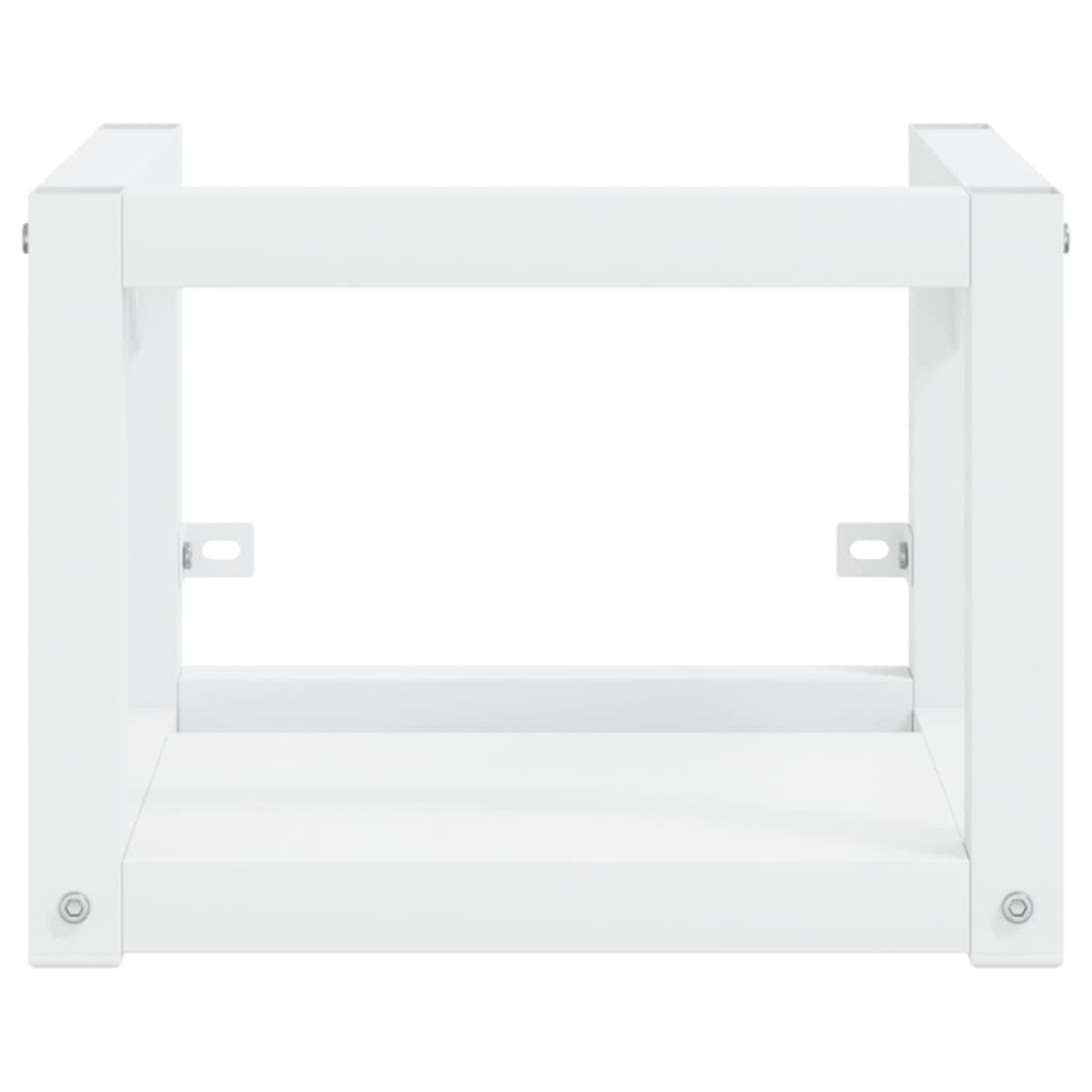 vidaXL Έπιπλο Μπάνιου Επιτοίχιο Λευκό 40 x 38 x 31 εκ. Σιδερένιο