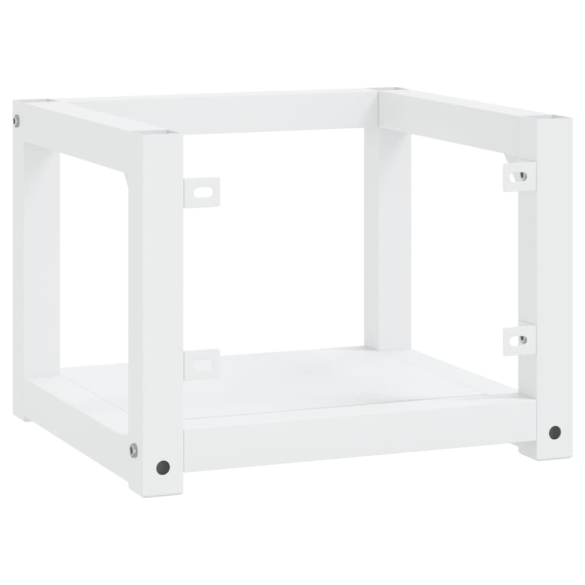vidaXL Έπιπλο Μπάνιου Επιτοίχιο Λευκό 40 x 38 x 31 εκ. Σιδερένιο