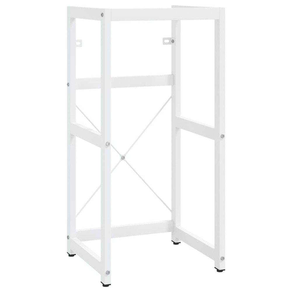 vidaXL Έπιπλο Μπάνιου Λευκό 40 x 38 x 83 εκ. Σιδερένιο