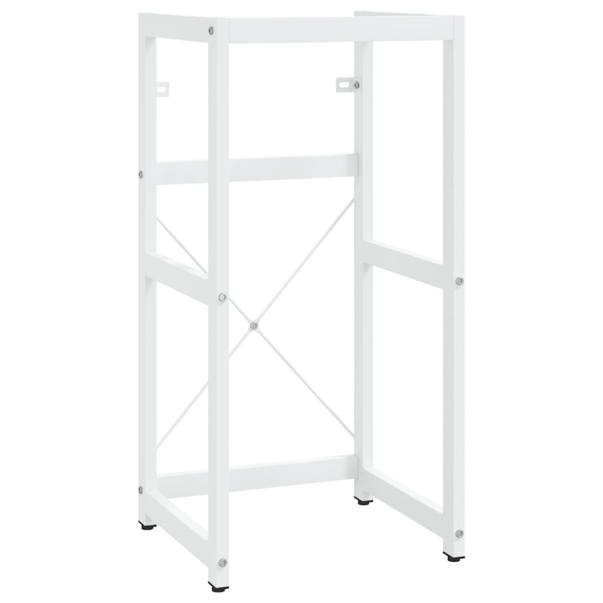 vidaXL Έπιπλο Μπάνιου Λευκό 40 x 38 x 83 εκ. Σιδερένιο
