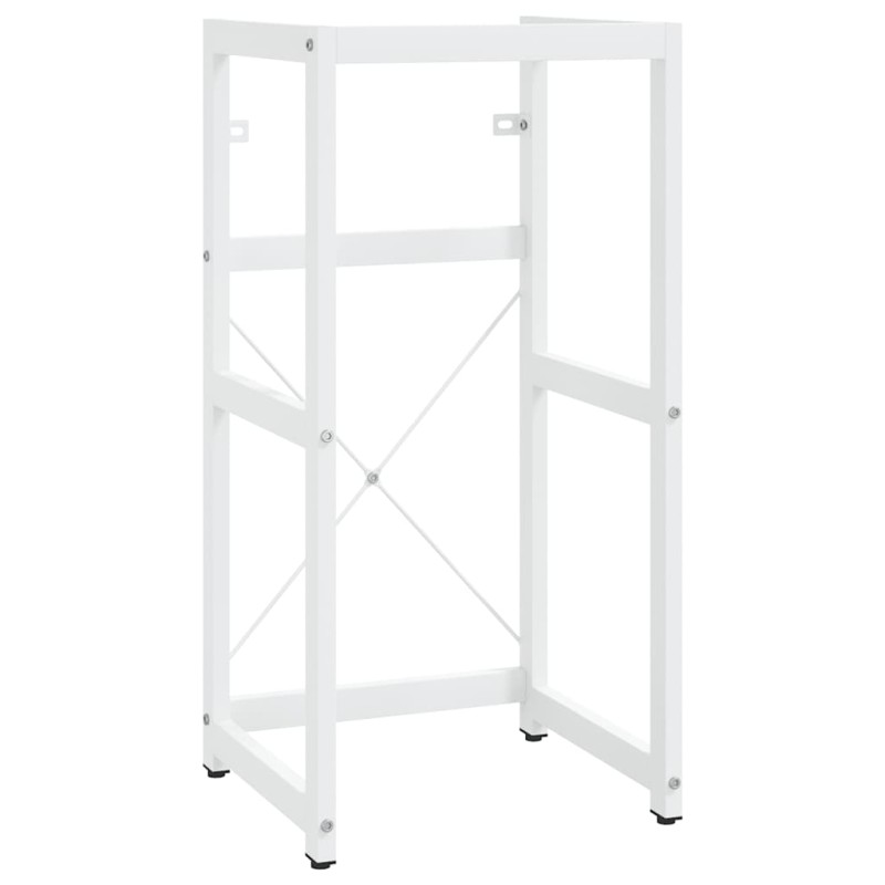 vidaXL Έπιπλο Μπάνιου Λευκό 40 x 38 x 83 εκ. Σιδερένιο