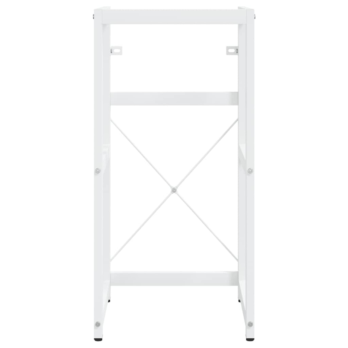 vidaXL Έπιπλο Μπάνιου Λευκό 40 x 38 x 83 εκ. Σιδερένιο