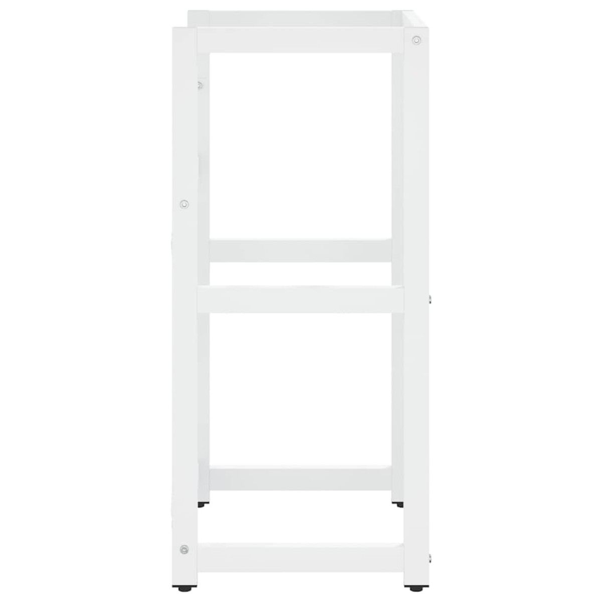 vidaXL Έπιπλο Μπάνιου Λευκό 40 x 38 x 83 εκ. Σιδερένιο