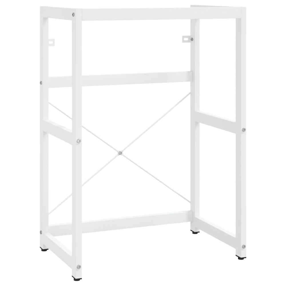 vidaXL Έπιπλο Μπάνιου Λευκό 59 x 38 x 83 εκ. Σιδερένιο