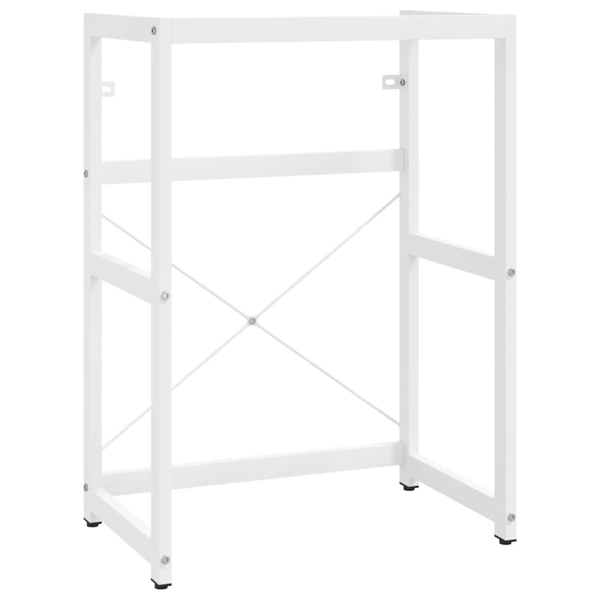 vidaXL Έπιπλο Μπάνιου Λευκό 59 x 38 x 83 εκ. Σιδερένιο
