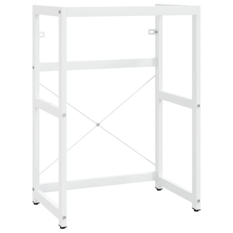 vidaXL Έπιπλο Μπάνιου Λευκό 59 x 38 x 83 εκ. Σιδερένιο