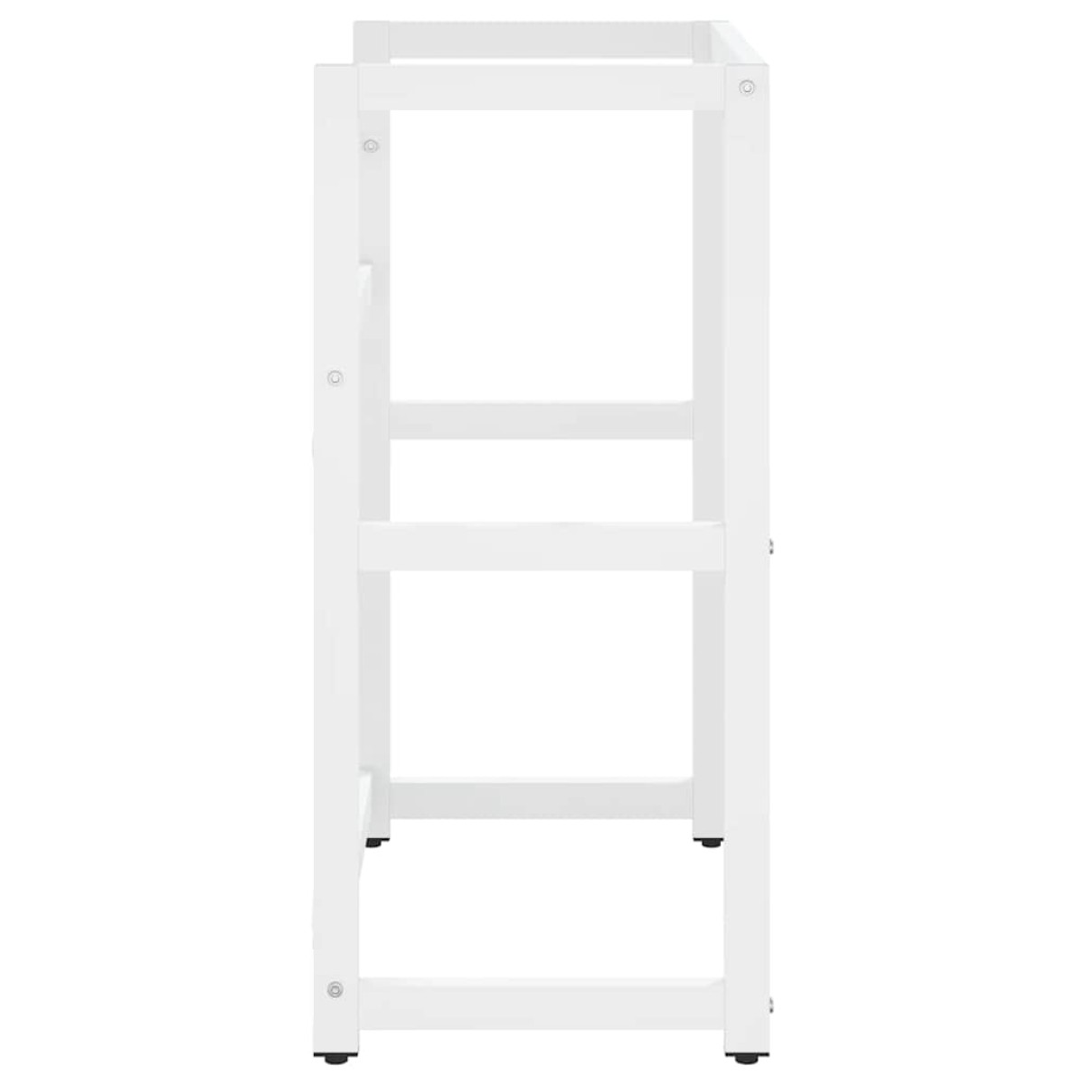 vidaXL Έπιπλο Μπάνιου Λευκό 59 x 38 x 83 εκ. Σιδερένιο