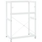 vidaXL Έπιπλο Μπάνιου Λευκό 59 x 38 x 83 εκ. Σιδερένιο
