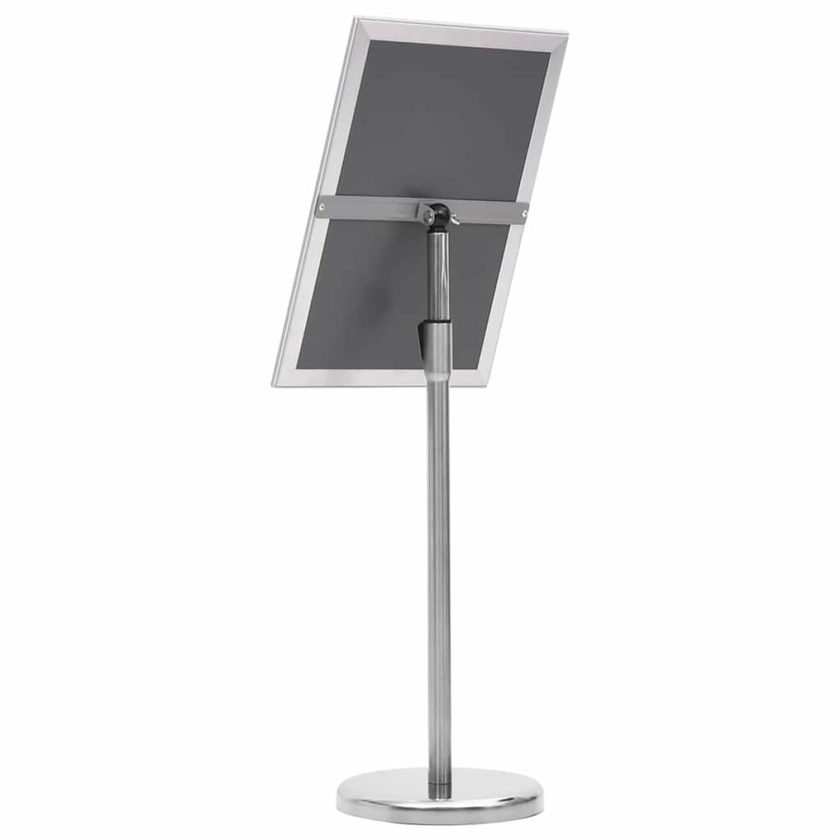 vidaXL Βάσεις Αφισών 2 τμχ. Ασημί 45 x 32,7 x 108 εκ. Αλουμίνιο