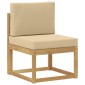 vidaXL Σειρά Καναπέ Εξωτερικού 6 τμχ.