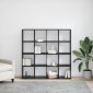 vidaXL Βιβλιοθήκη 16 επίπεδα 137,5 x 29 x 137,5 εκ Επεξεργασμένο Ξύλο