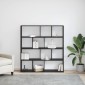 vidaXL Βιβλιοθήκη 12 επιπέδων 132 x 29 x 141,5 εκ. Επεξεργασμένο Ξύλο