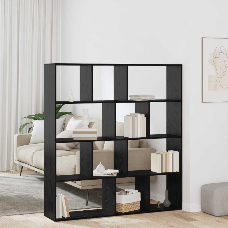 vidaXL Βιβλιοθήκη 12 επιπέδων 132 x 29 x 141,5 εκ. Επεξεργασμένο Ξύλο