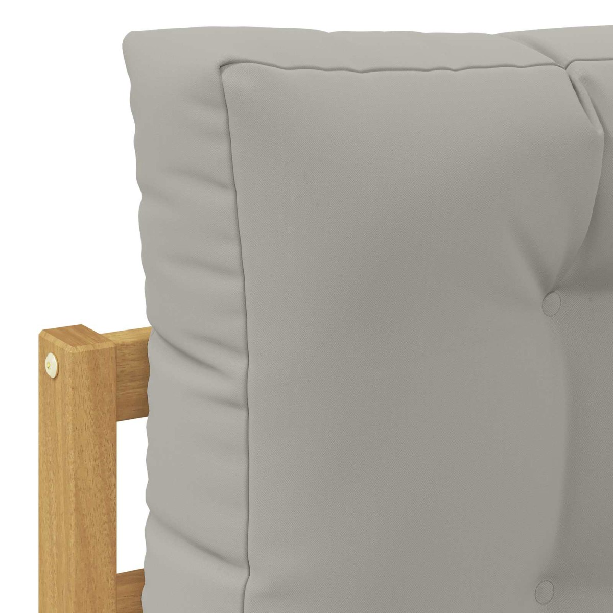 vidaXL Σειρά Καναπέ Εξωτερικού 3 τμχ. Λευκό και Ανοιχτό Γκρι