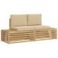 vidaXL Σετ Καναπέ 3 Τεμάχιο 182,5 x 63 x 73 εκ.