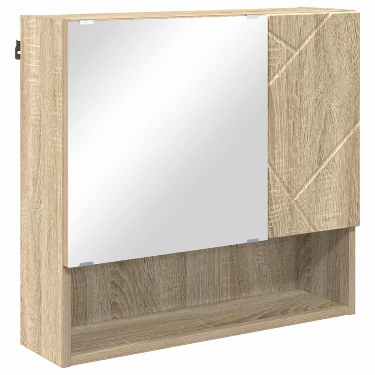 vidaXL Σετ Επίπλων Μπάνιου 2 τμχ. Δρύς Sonoma 61 x 35 x 64 εκ.