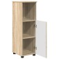vidaXL Σετ Επίπλων Μπάνιου 3 τμχ. Δρύς Sonoma 61 x 35 x 64 εκ.