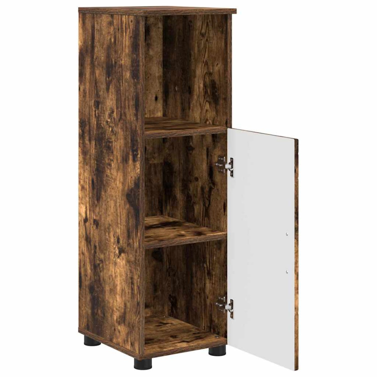 vidaXL Σετ Επίπλων Μπάνιου 3 τμχ. Καπνιστό Δρύς 61 x 35 x 64 εκ.