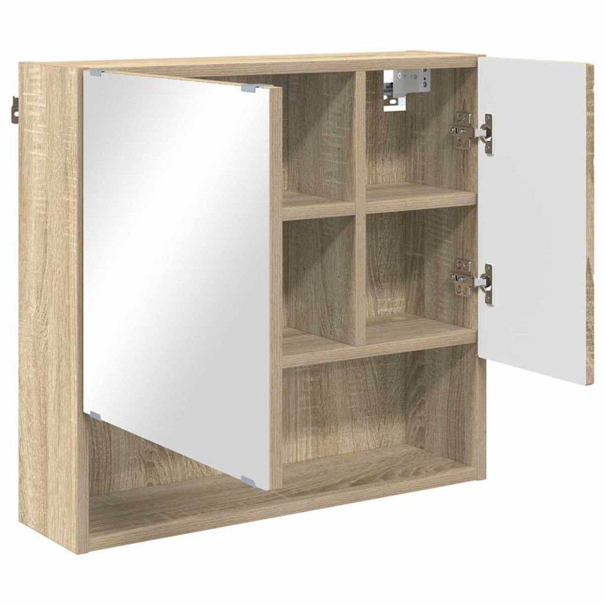 vidaXL Σετ Επίπλων Μπάνιου 3 τμχ. Δρύς Sonoma 61 x 35 x 64 εκ.