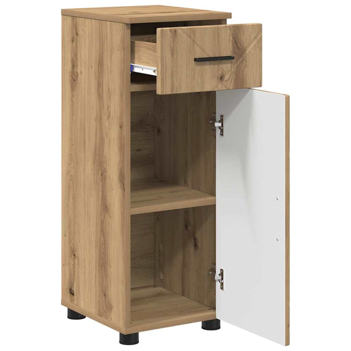 vidaXL Σετ Επίπλων Μπάνιου 3 τμχ. Artisan Oak 61 x 35 x 64 εκ.