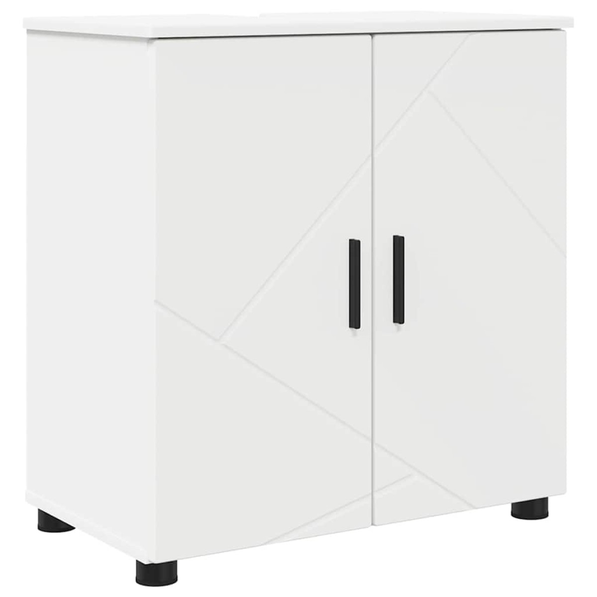 vidaXL Σετ Επίπλων Μπάνιου 4 τμχ. Λευκό 61 x 35 x 64 εκ.