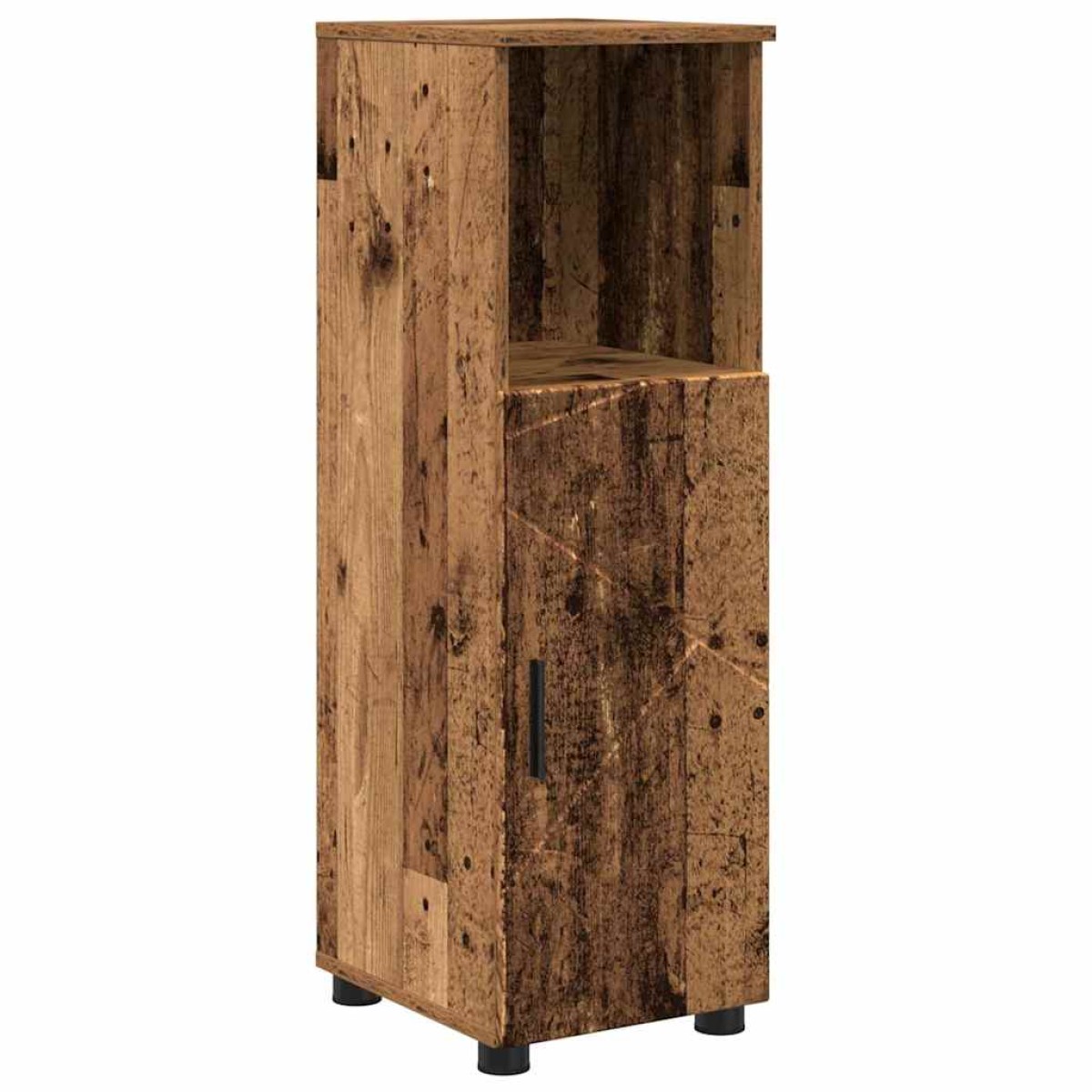 vidaXL Σετ Επίπλων Μπάνιου 4 τμχ. Παλιό Ξύλο 61 x 35 x 64 εκ.