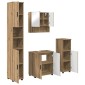 vidaXL Σετ Επίπλων Μπάνιου 4 τμχ. Artisan Oak 61 x 35 x 64 εκ.