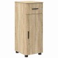 vidaXL Σετ Επίπλων Μπάνιου 4 τμχ. Δρύς Sonoma 61 x 35 x 64 εκ.