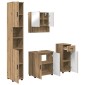 vidaXL Σετ Επίπλων Μπάνιου 4 τμχ. Artisan Oak 61 x 35 x 64 εκ.
