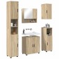 vidaXL Σετ Επίπλων Μπάνιου 5 τμχ. Δρύς Sonoma 61 x 35 x 64 εκ.