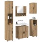 vidaXL Σετ Επίπλων Μπάνιου 5 τμχ. Artisan Oak 61 x 35 x 64 εκ.