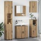 vidaXL Σετ Επίπλων Μπάνιου 5 τμχ. Artisan Oak 61 x 35 x 64 εκ.