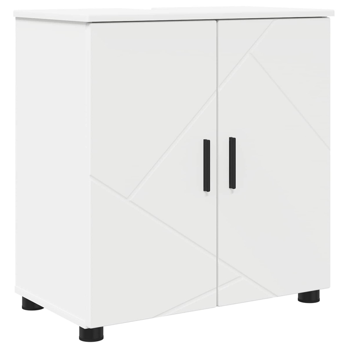 vidaXL Σετ Επίπλων Μπάνιου 5 τμχ. Λευκό 61 x 35 x 64 εκ.