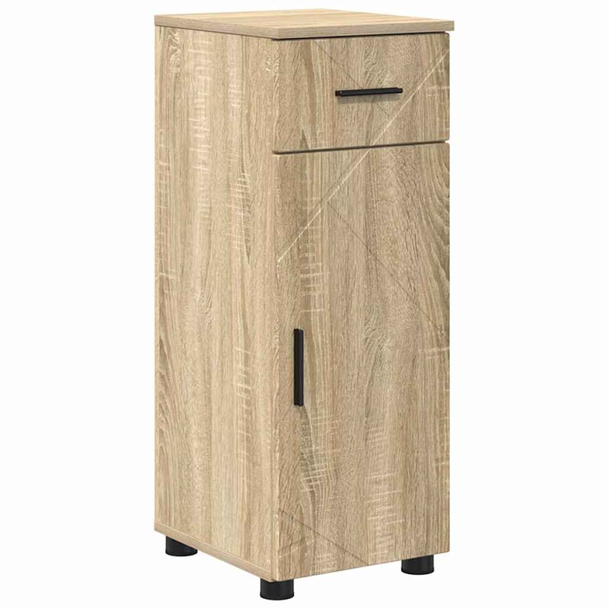 vidaXL Σετ Επίπλων Μπάνιου 5 τμχ. Δρύς Sonoma 61 x 35 x 64 εκ.