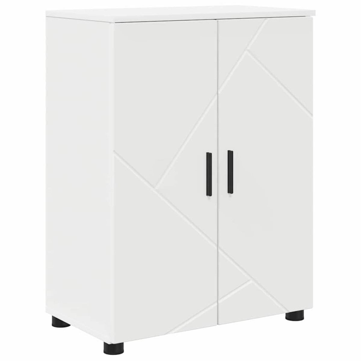 vidaXL Σετ Επίπλων Μπάνιου 4 τμχ. Λευκό 61 x 35 x 64 εκ.