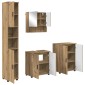 vidaXL Σετ Επίπλων Μπάνιου 4 τμχ. Artisan Oak 61 x 35 x 64 εκ.